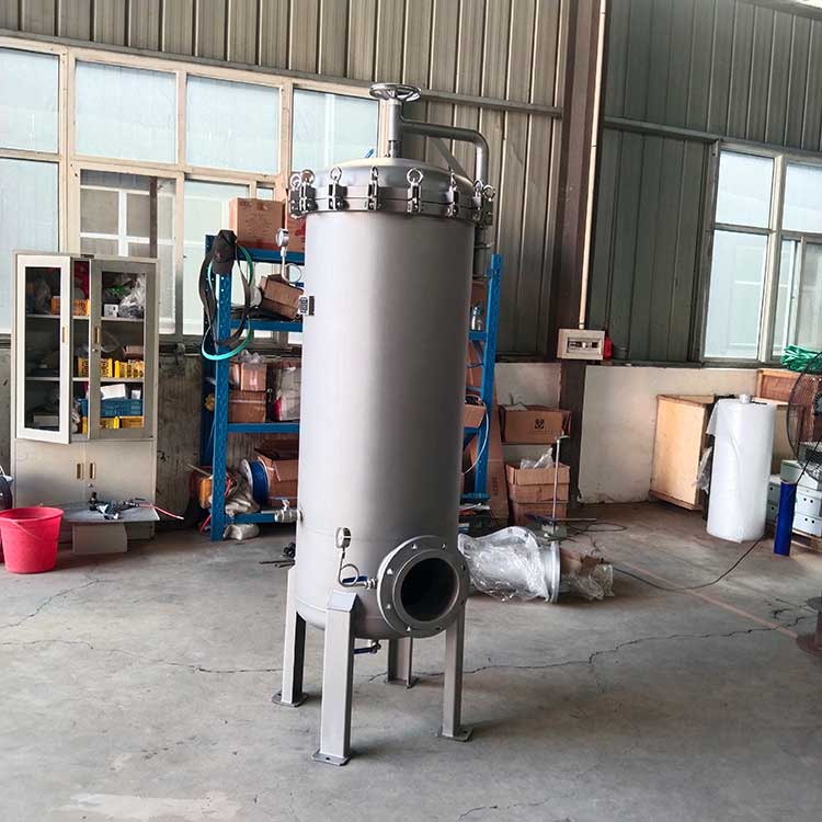 華豫生產(chǎn)供應(yīng)DN200超濾清洗保安過(guò)濾器 精度100μm