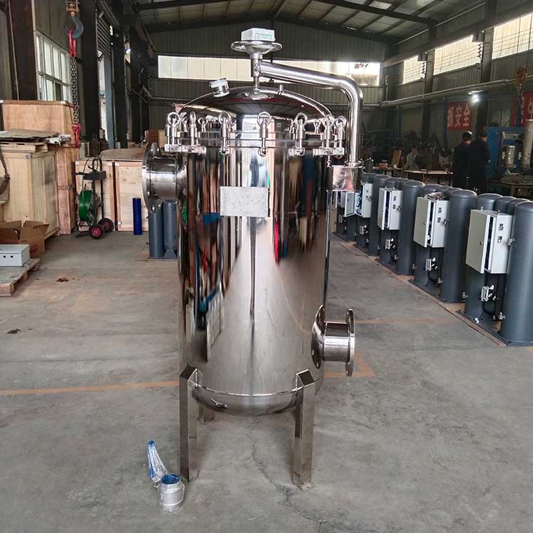 華豫供應多袋式過濾器 不銹鋼材質(zhì) 液體除雜
